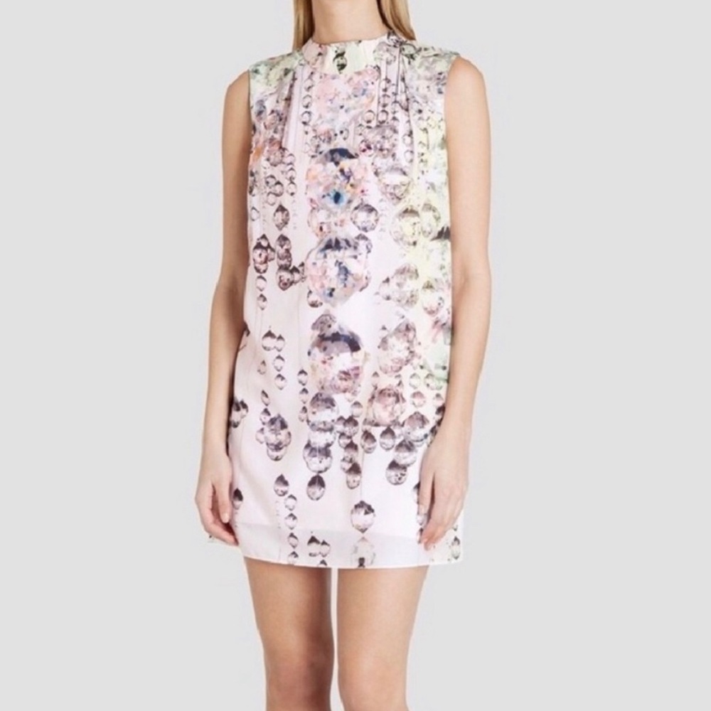 Ted Baker Tilford Crystal Droplet Drape Dress (2) - Picture 2 of 16
